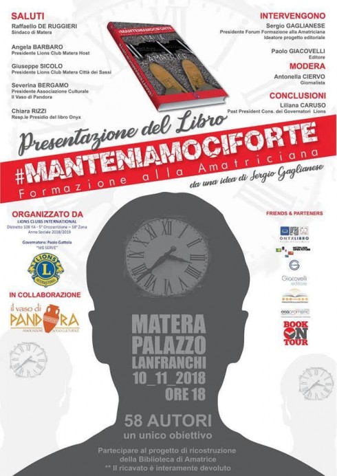 Matera è la nuova tappa di #MANTENIAMOCIFORTE