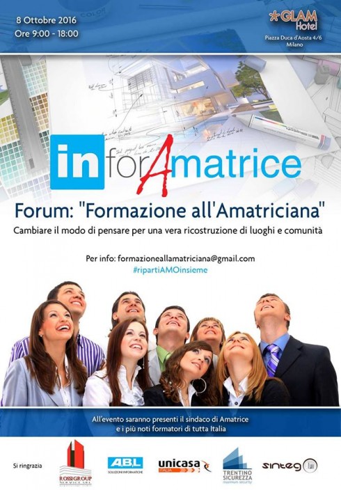 I Forum Formazione alla Amatriciana